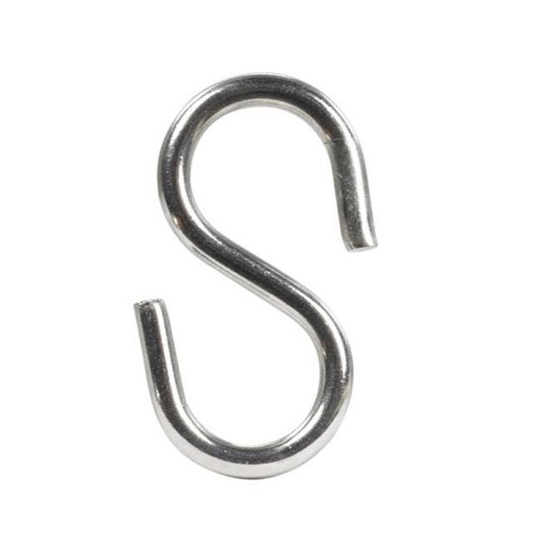 Hampton Hampton 02-3483-353 S Peg Medium Wire Stainless Steel Hook  0.177 x 2.13 in. - pack of 20 58397